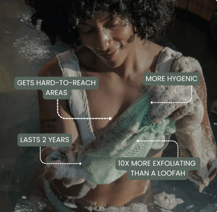 African Exfoliating Sponge